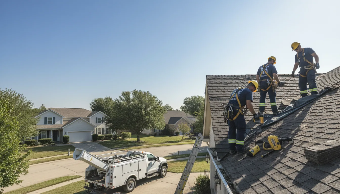 Emergency Solar Roof Shingle Repair in Higginson, AR